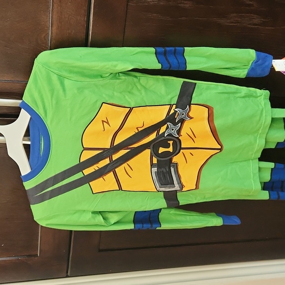NWT Teenage Mutant Ninja Turtles Sz 12 matching set Halloween **NO MASK - Picture 1 of 3